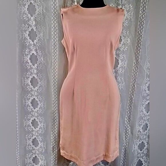 Lands' End Dresses & Skirts - Elegant Sleeveless Land's End Direct Mirckants Pale Pink Women Regular Dress Sz8